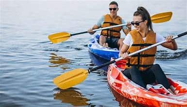 Kayak au Bourget du lac